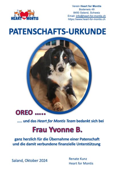 Oreo_Urkunde