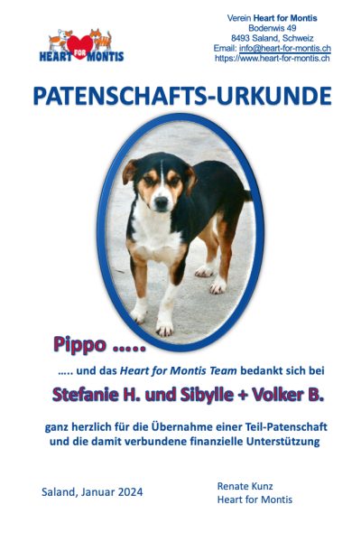 Pippo_Urkunde